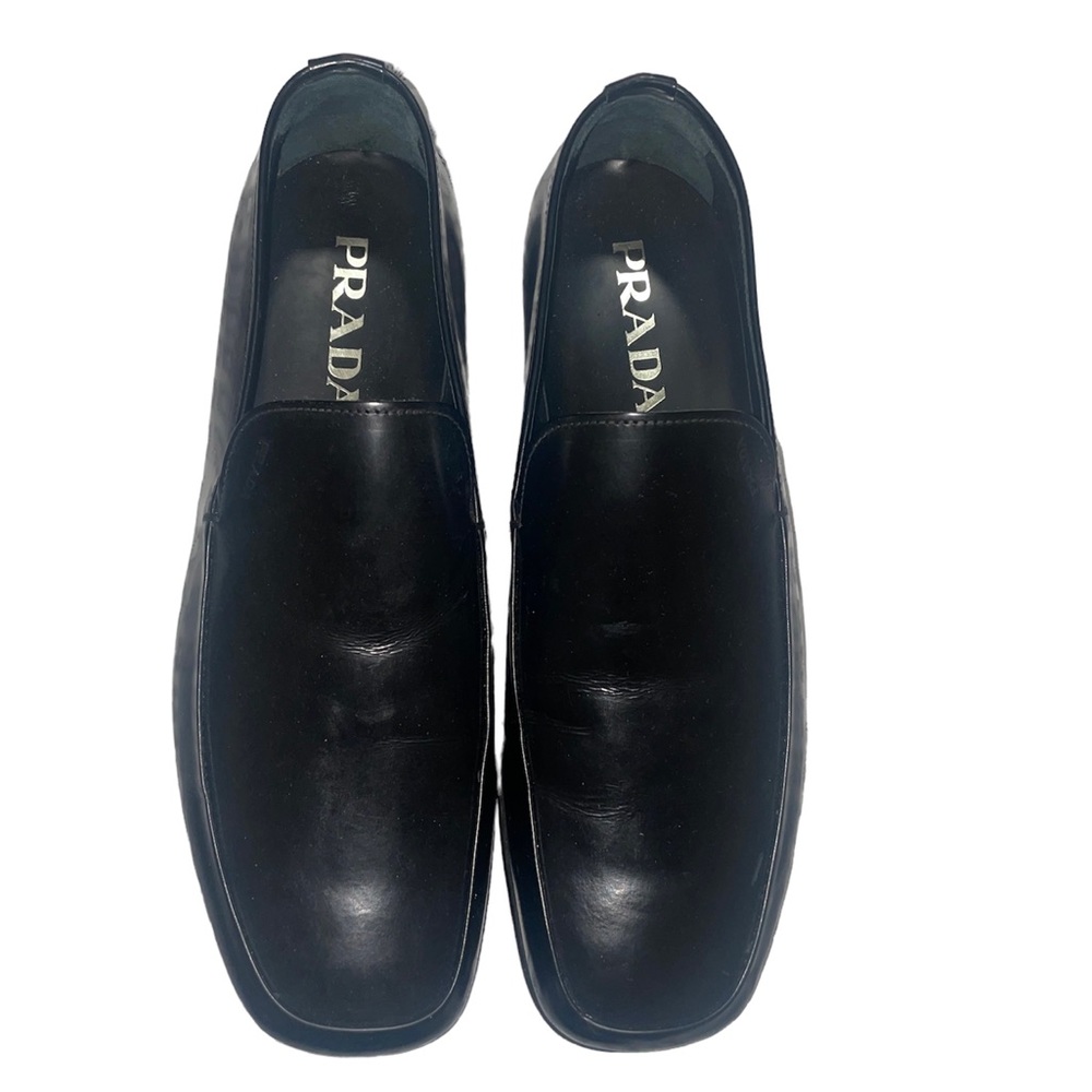 Prada , mens classic shoes in black , size 7.5men’s
